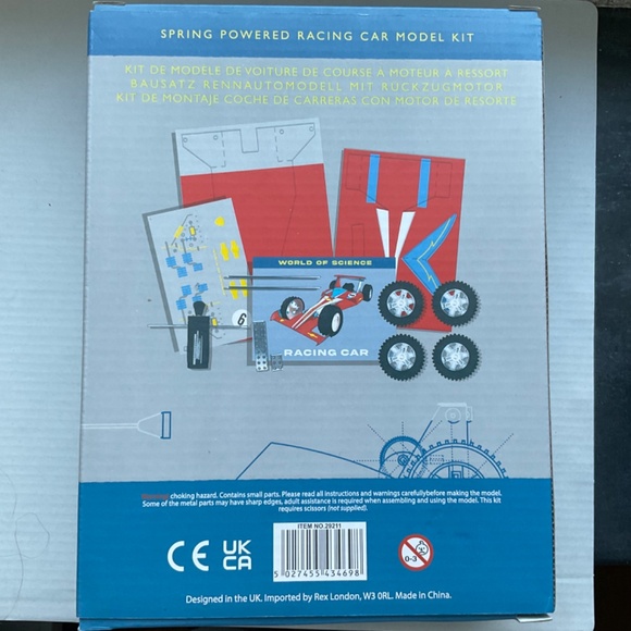 Rex London Spring Motor Powered Racing Car - NIB! - Picture 2 of 3